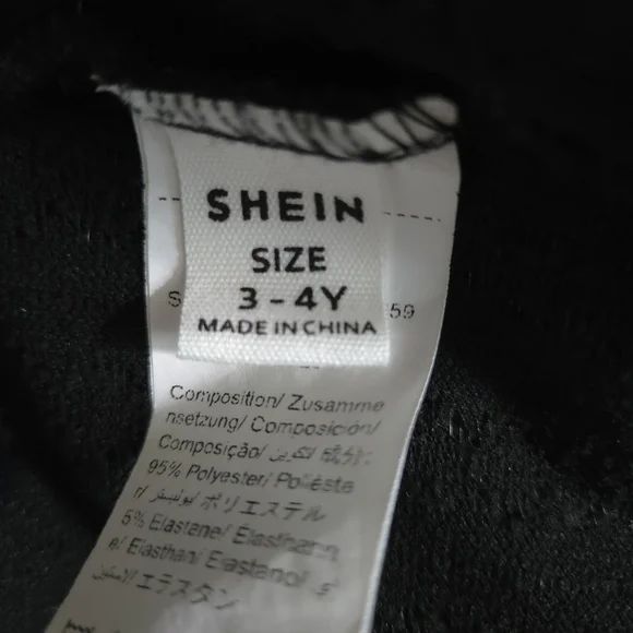 Wednesday Addams Dress For Halloween Size 3-4 Years - Picture 6 of 6